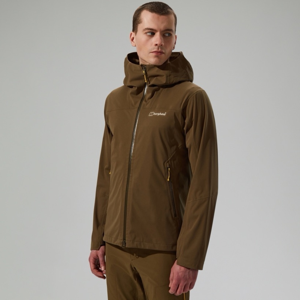 NWT💕 BERGHAUS Ridge Roamer Softshell Jacket - Light Brown L
